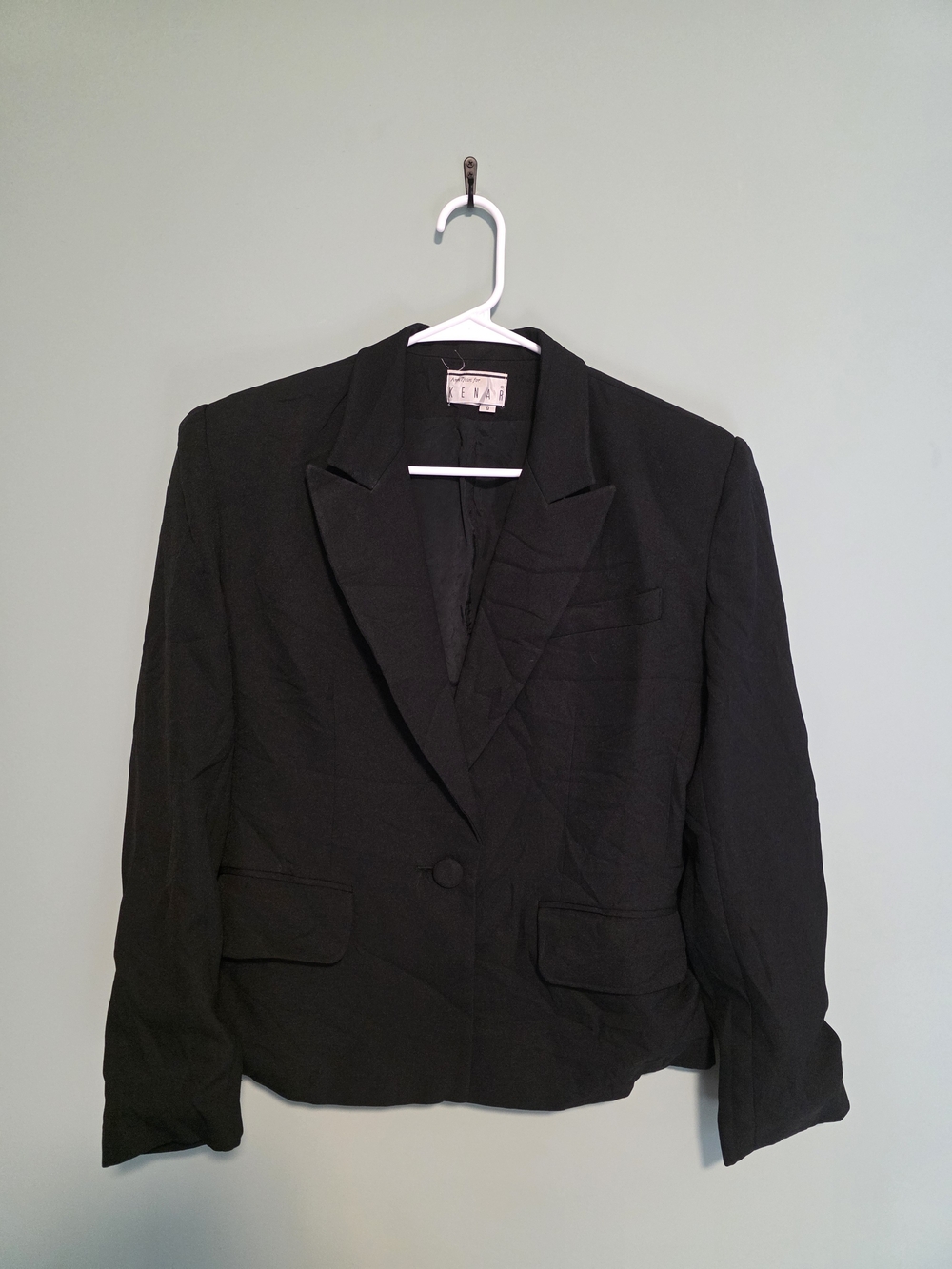 Kenar Black Tailored Women's Blazer